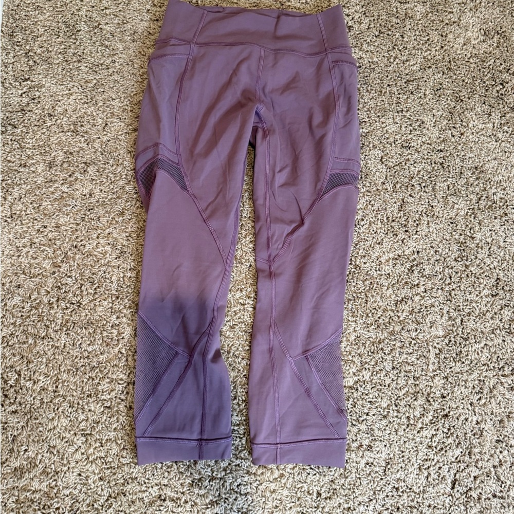 Lululemon Forget The Sweat Crop *21"
Smoked Mulberry - Picture 6 of 8
